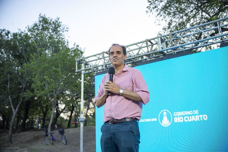 Llamosas inauguró el 3° espacio deportivo y recreativo en la Costanera Sur