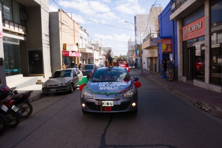 La Caravana Mágica de Papá Noel pasó por LV16