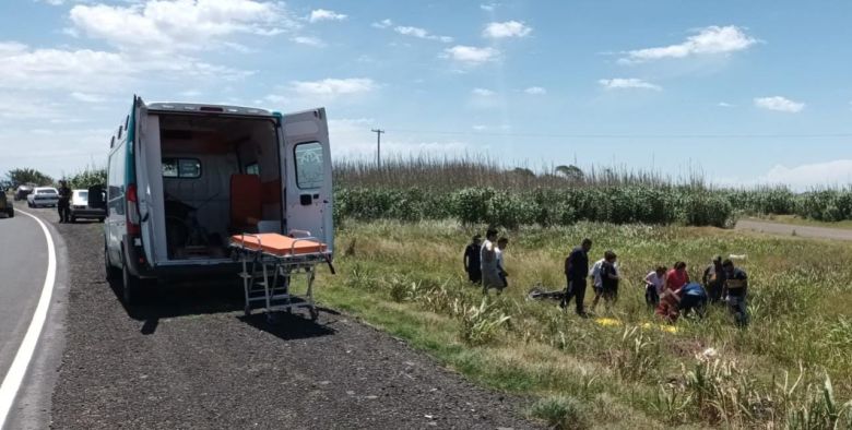 Dos motociclistas se encuentran lesionados tras un accidente en la Ruta 30