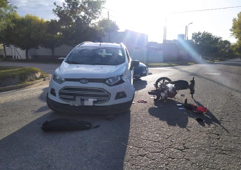 Grave accidente en barrio Banda Norte