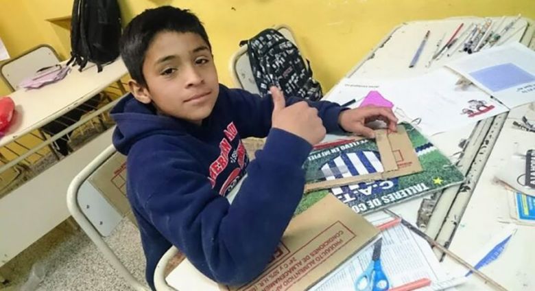 Emiliano, un ejemplo de superación que sueña con estudiar para “ser alguien” y mejorar la vida de su familia