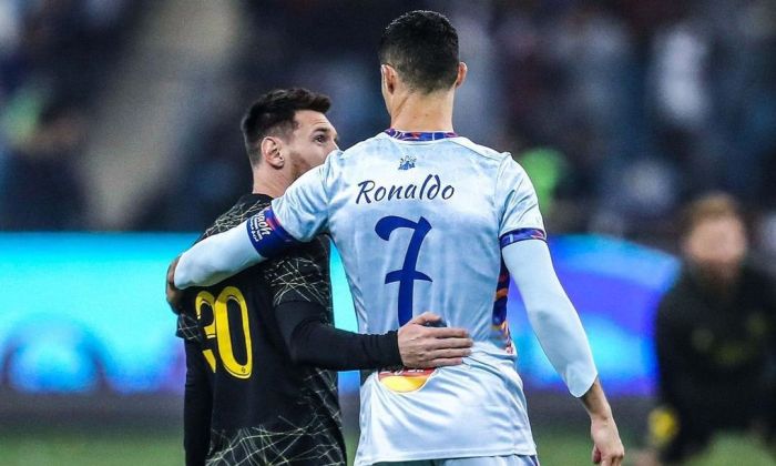 Show de goles en el reencuentro entre Messi y Cristiano