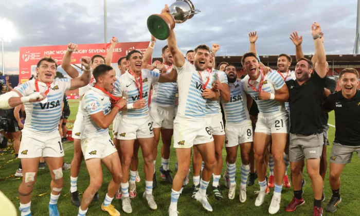 Los Pumas Seven vencieron a los All Blacks y se consagraron campeones