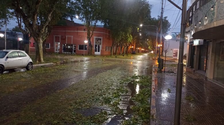 Grave pedrea en la noche del jueves en Villa Mercedes 