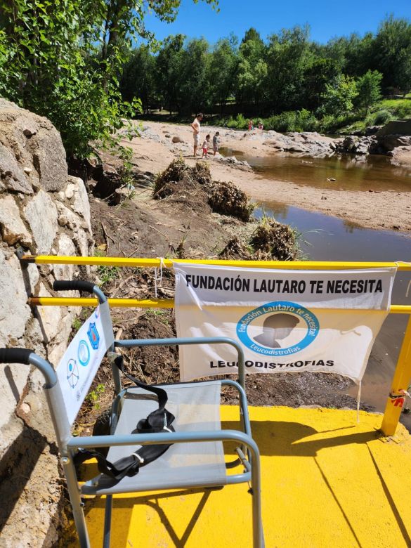 El 1° balneario accesible de Córdoba fue inaugurado en Cura Brochero