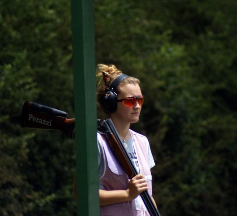 Valentina Pinamonti practica “Tiro al Plato” y ahora sueña con llegar a los Juegos Olímpicos 