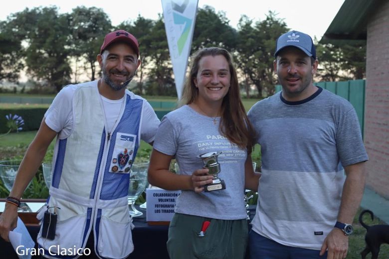 Valentina Pinamonti practica “Tiro al Plato” y ahora sueña con llegar a los Juegos Olímpicos 