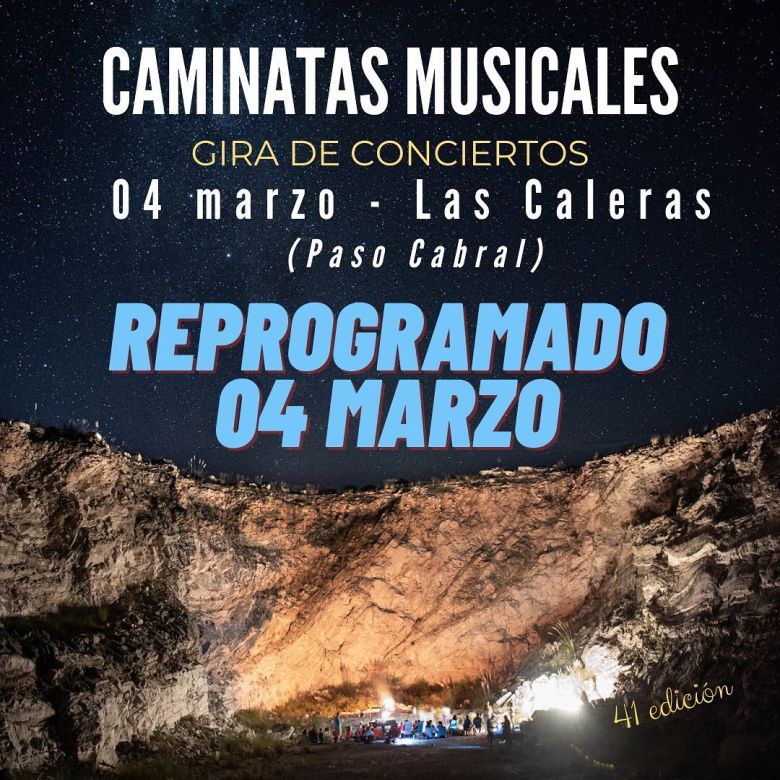 Vuelven las Caminatas Musicales con Hilario Baggini en Las Caleras