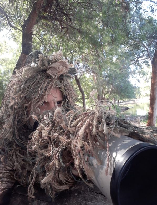 Padre e hijo fotografían la fauna autóctona de Córdoba