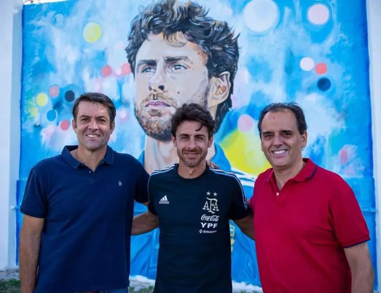 La Ciudad le rindió un homenaje a Pablo Aimar