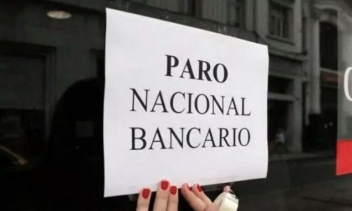 Bancarios confirmaron el paro de 24 horas