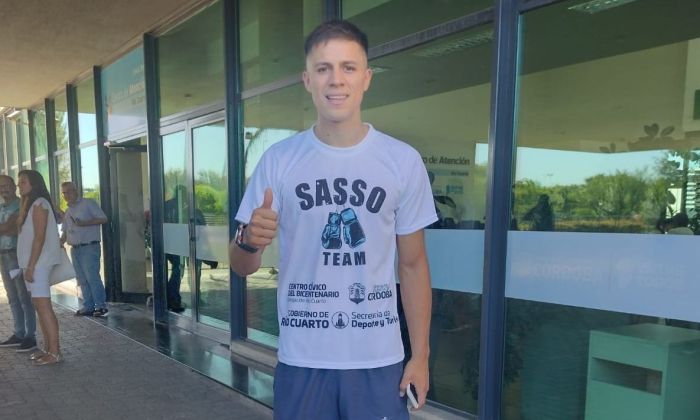 Sasso: "Me veo siendo campeón latino"