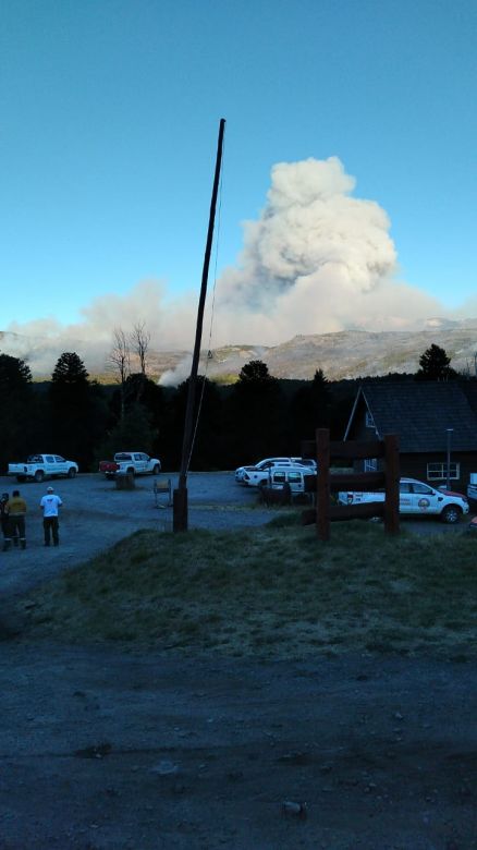 Un fuego iniciado en San Luis afectó a pobladores del sudoeste de Córdoba