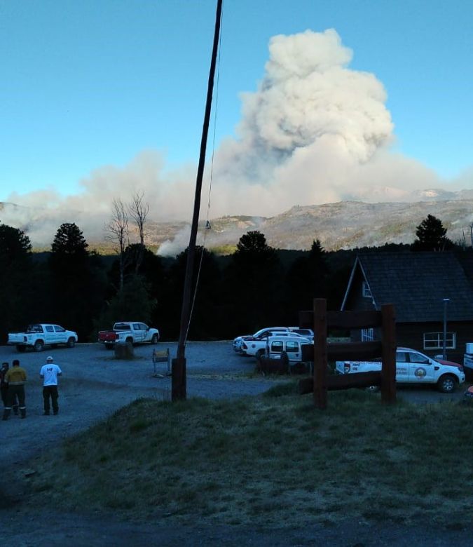 Un fuego iniciado en San Luis afectó a pobladores del sudoeste de Córdoba