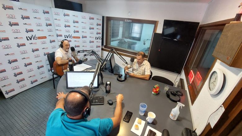 Sergio Korn en el acústico de La Mañana del Limón