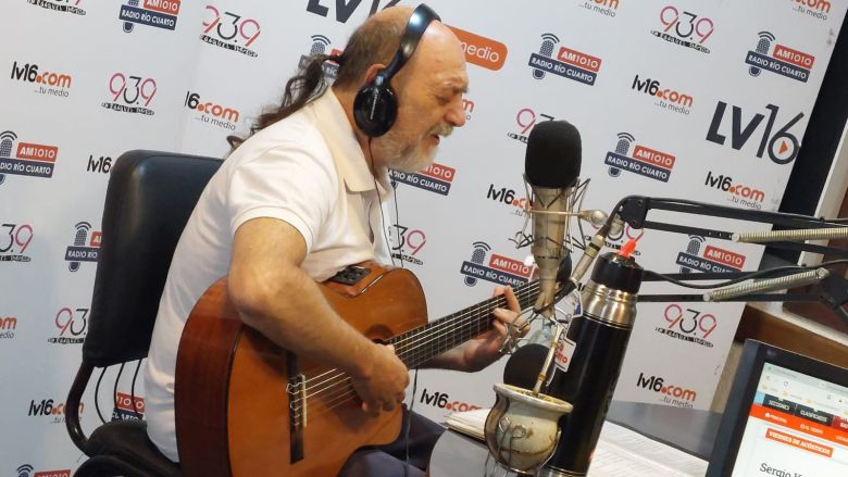 Sergio Korn en el acústico de La Mañana del Limón