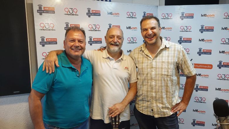 Sergio Korn en el acústico de La Mañana del Limón