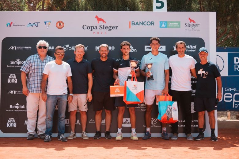 Tenis: El español Pol Martin Tiffon se consagró campeón del Future M25 en Río Cuarto