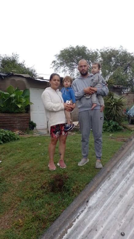 Múltiples viviendas quedaron devastadas por la tormenta