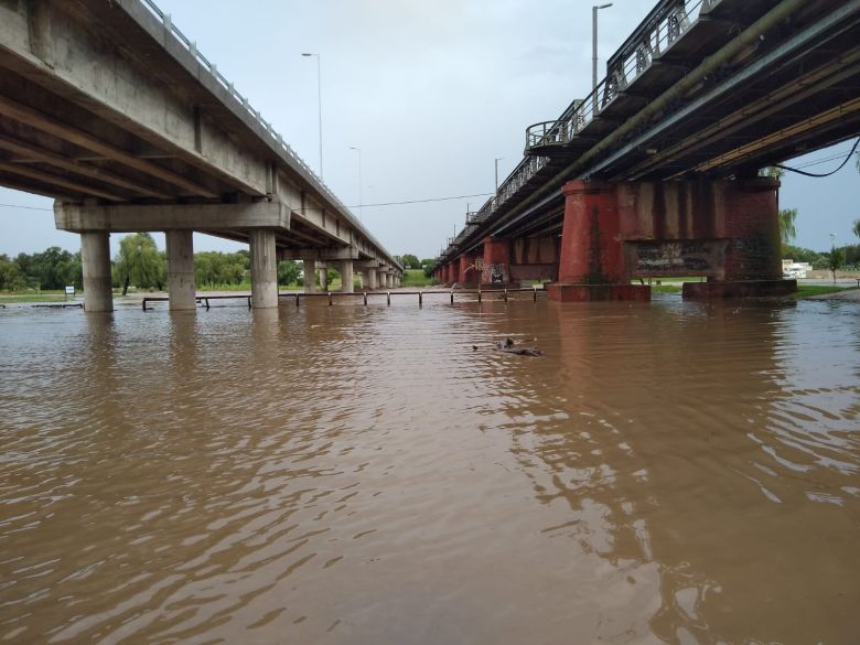 El Gran Río Cuarto tuvo una acumulación de 100 mm de lluvia 