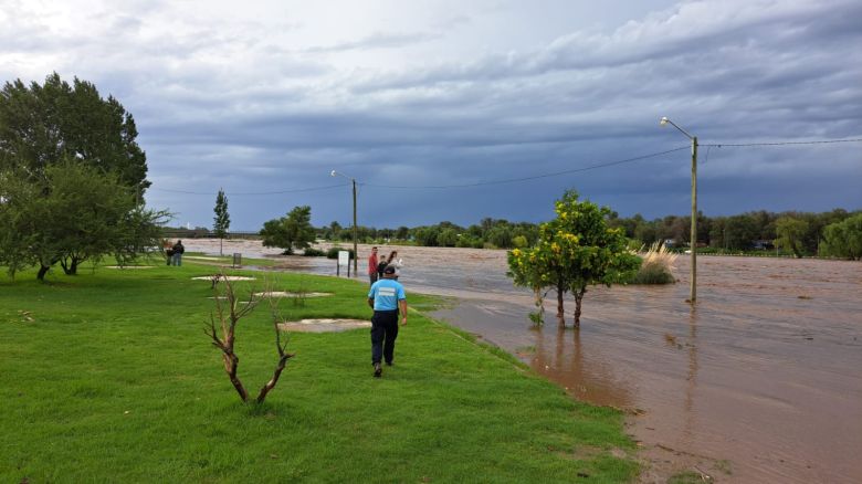 El Gran Río Cuarto tuvo una acumulación de 100 mm de lluvia 