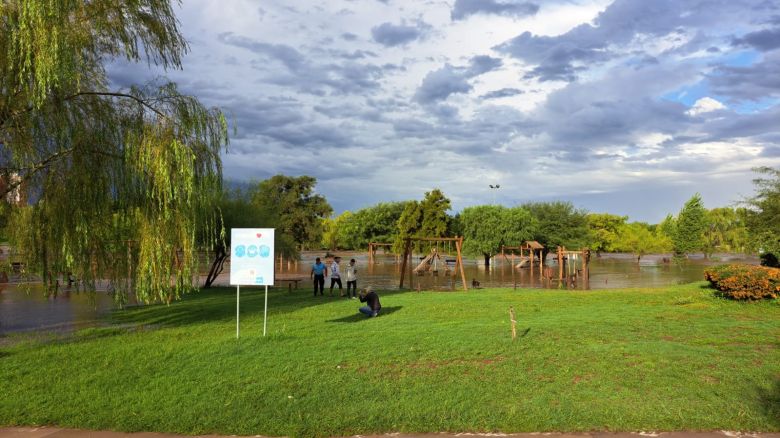 El Gran Río Cuarto tuvo una acumulación de 100 mm de lluvia 