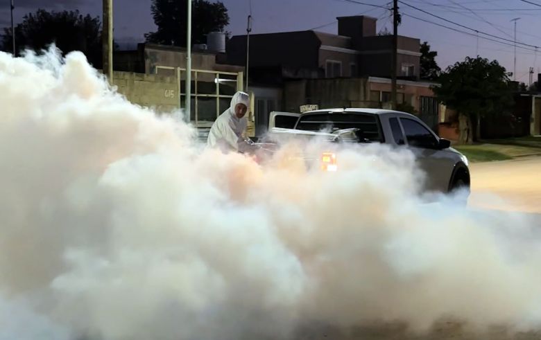 Dengue: fumigaron más de 2.000 hectáreas en Río Cuarto