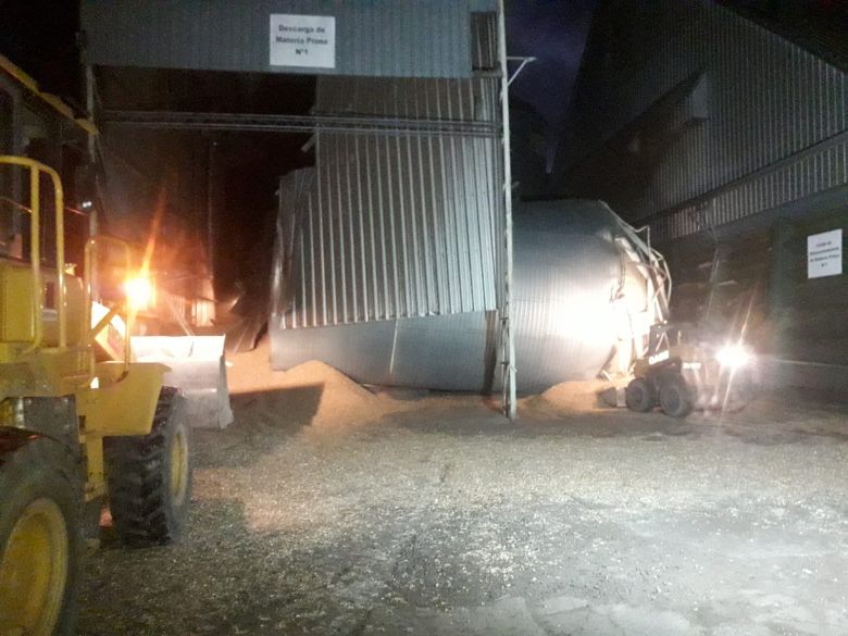 Murió un operario al ser aplastado por un silo 