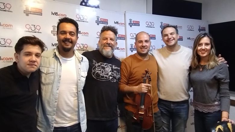 Leandro Romero estuvo en el acústico de "La Vuelta del Perro"