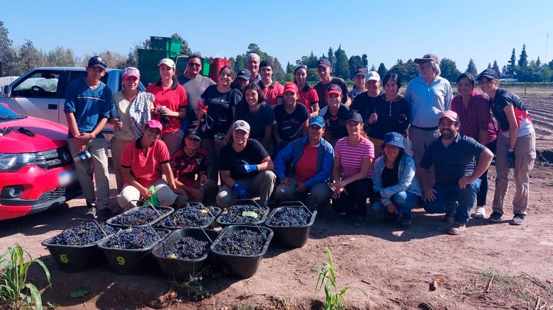 La escuela rural de Mendoza que necesita un tractor para completar el aprendizaje de sus 220 alumnos