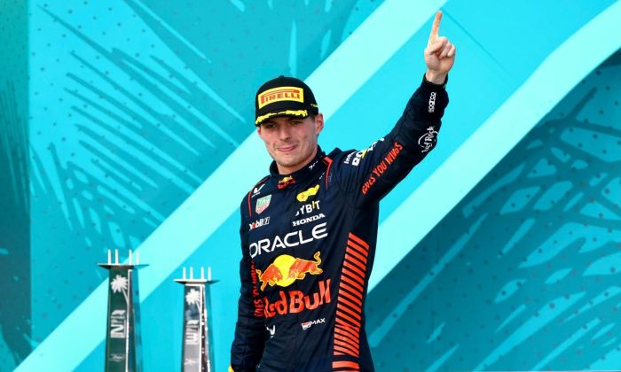 Verstappen afirma su liderazgo tras coronarse en  Miami