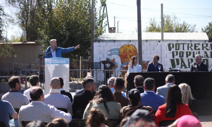 “Es mi primera visita a Río Cuarto siendo candidato a Presidente”