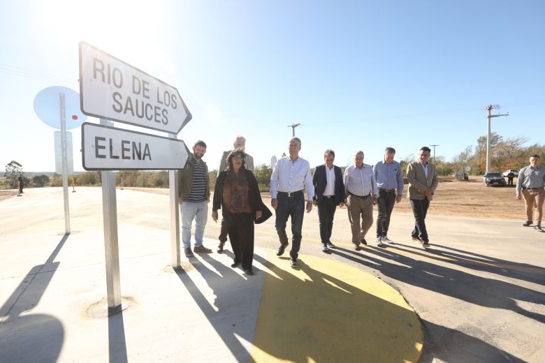 Schiaretti habilitó la pavimentación de 28 kilómetros del “Camino de la Costa”