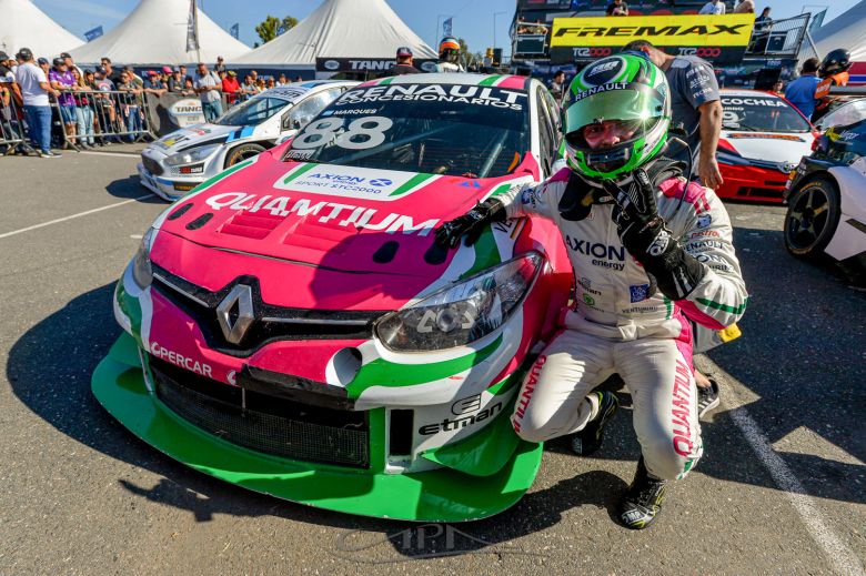 Facundo Marques compitió en el autódromo de Rosario