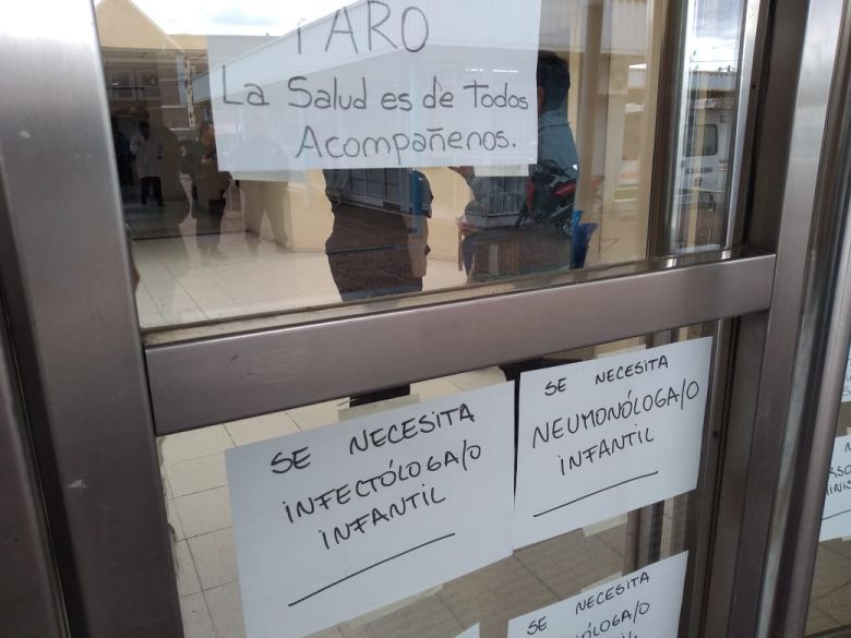 Alto acatamiento de los trabajadores de salud del Hospital San Antonio de Padua