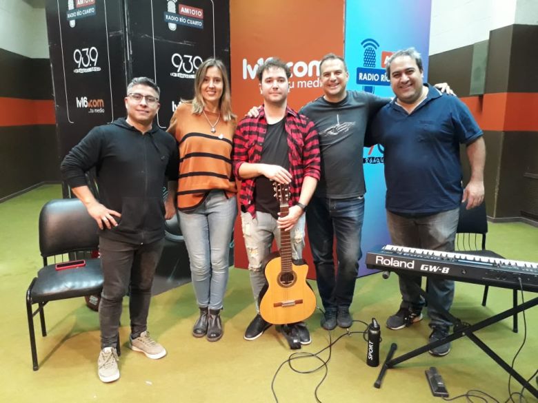 Marcos Scodelari estuvo en el acústico de los viernes 