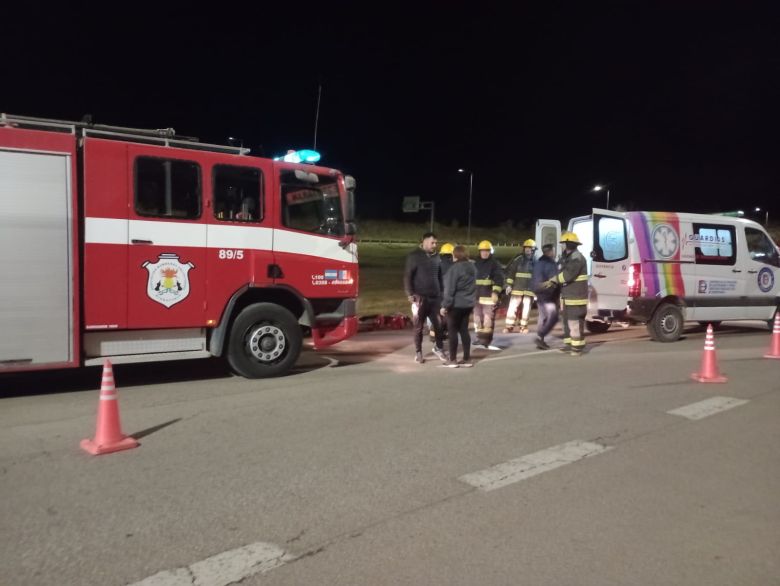 Una mujer falleció en un grave choque en autovía Gdor. Juan B. Bustos 