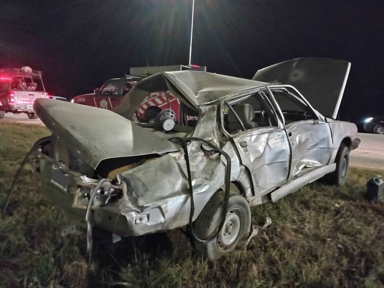 Una mujer falleció en un grave choque en autovía Gdor. Juan B. Bustos 