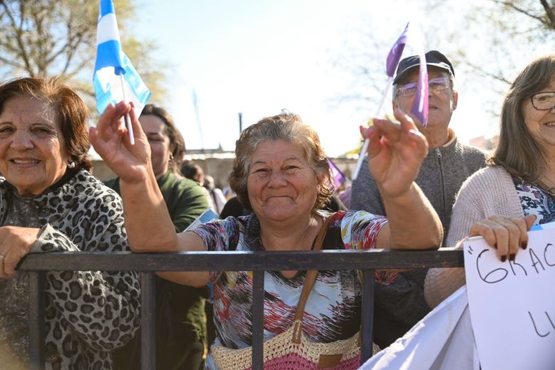 Después de 30 años volvió el tren a Villa Mercedes 