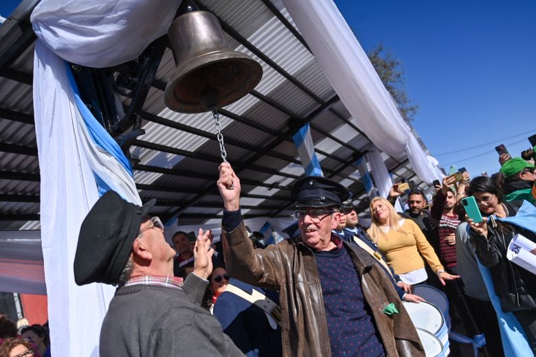 Después de 30 años volvió el tren a Villa Mercedes 