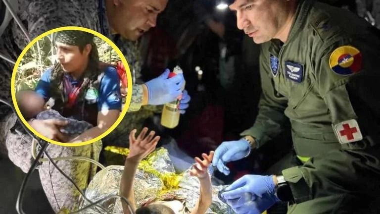 La fuerza de Cristin: su llanto fue clave para encontrar a los niños en la selva del Guaviare