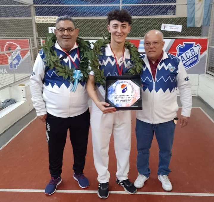 Ezequiel Pereyra campeón provincial Sub 21