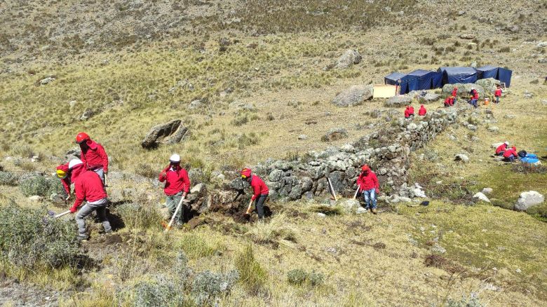 Investigadores del CONICET ponen en funcionamiento una represa que usaban los Incas