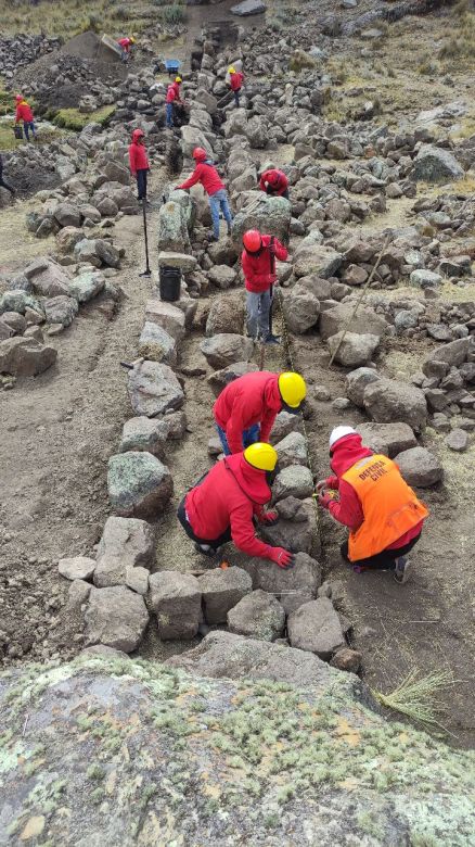 Investigadores del CONICET ponen en funcionamiento una represa que usaban los Incas