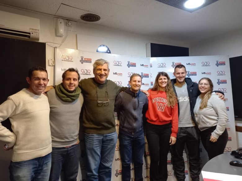 Agustín Gallo festejó su título en Radio Río Cuarto