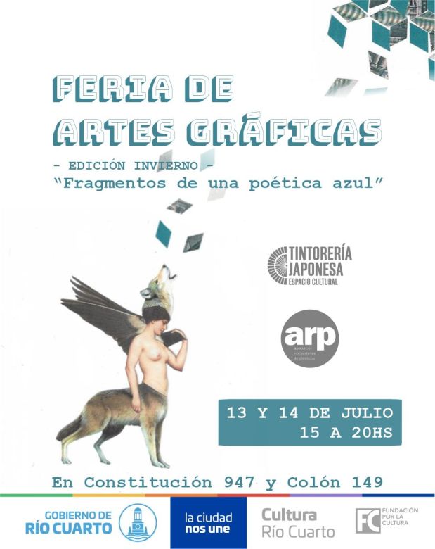 Feria de artes gráficas: conocé la propuesta de esta edición