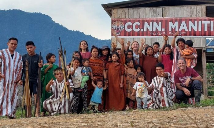 Es enfermera de Alejo Ledesma y dejó todo para misionar en la Amazonia Peruana