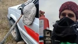 Vive en las sierras, dejó su auto nueve meses a la intemperie y se encontró con una sorpresa aterradora