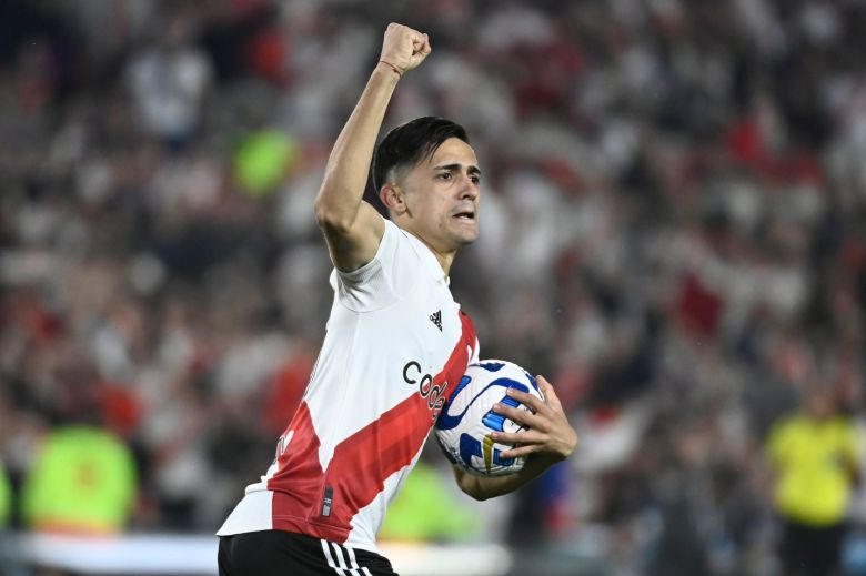 Con un doblete de Pablo Solari, River le ganó al Inter