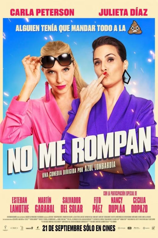 Carla Peterson y Julieta Díaz juntas en “No me rompan”: así es el primer vistazo de la esperada comedia